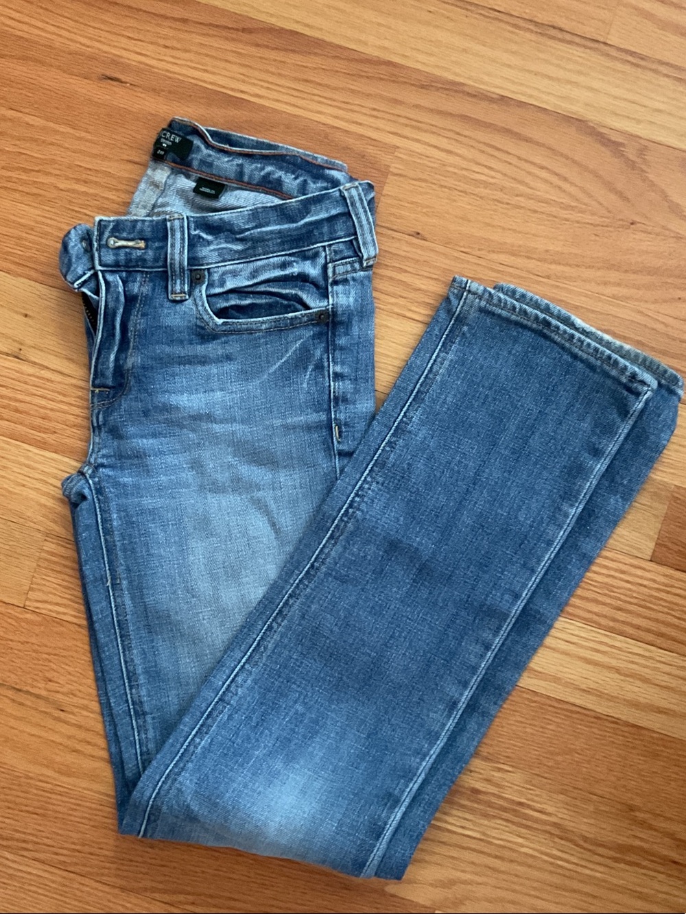 J. Crew Women's Medium Blue Slim Straight Jeans